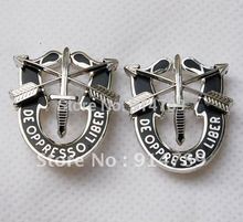 US SPECIAL FORCES SF HAT PIN MOTTO METAL BADGE DE OPPRESSO LIBE-32185 2024 - buy cheap