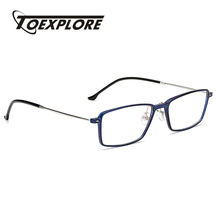 TOEXPLORE Men Women TR90 Frame Eyewear Vintage Retro Goggle Optical Glasses Reading Myopia Transparent Brand Designer Fashion 2024 - buy cheap