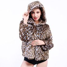Tuhao casaco de pele falsa estampa de leopardo, feminino plus size, 4xl 3xl, outono inverno, vintage, blusas de pele femininas, bloqueado 2024 - compre barato