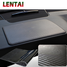 LENTAI-alfombrilla antideslizante de PVC para coche, accesorio de fibra de carbono para Lada Granta Ford Fiesta Mondeo Kuga Fusion Ecosport Chevrolet Cruze Lacetti, 1 unidad 2024 - compra barato