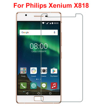 For Philips Xenium X818 phone Tempered Glass High Quality Screen Protector Film For Philips Xenium X818  Protective Screen Cover 2024 - buy cheap