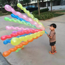 10 шт./лот латексные Длинные Воздушные шары Спиральные Воздушные шары магический воздушный шар для моделирования День рождения Свадебные вечерние украшения 2024 - купить недорого