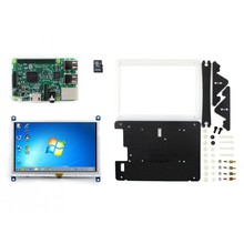 Raspberry Pi 3 Model B Package E Raspberry Pi 3 Model B + 5inch HDMI LCD (B) + Bicolor case + 16GB SD Card + US/EU Power Adapter 2024 - buy cheap