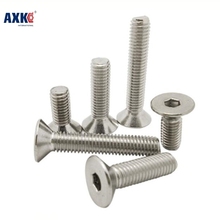 Vis Axk 20pcs M6*10/12/16/20/25/30/40/50/60 A2 Stainless Steel Torx Flat Countersunk Head Tamper Proof Security Screw Screws 2024 - buy cheap