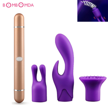 Vibradores eróticos de clítoris oral para mujer, masajeador de palo mágico AV con carga USB, juguete sexual adulto, masturbador, producto sexual 2024 - compra barato