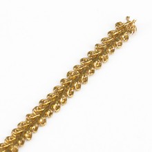 10Y Gold Braided Trim 6mm Ribbon Applique Tape Trimming Lace Trims Diy Sewing Accessories for Cloth Dress 2024 - buy cheap