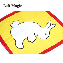 Pañuelo de seda de conejo a pato para niños, ropa mágica que cambia de Color, trucos de magia para escenario, accesorios mágicos, regalo 2024 - compra barato