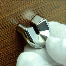 20mm Modern simple smart furniture knob handle shiny silver drawer dresser knob pull handle furniture decorate handle chrome 2024 - buy cheap