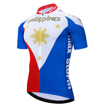 2021 Philippines  Retro CLASSICAL New Team Cycling Jersey Customized Road Mountain Race Top max storm Reflective zipper 4 pocket 2024 - buy cheap