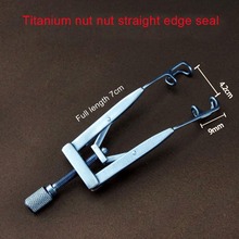 Titanium alloy nut straight edge sealing ophthalmic children opener spreader Microscopic Medical Ophthalmic Instruments 2024 - buy cheap