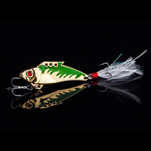 Gorgons Fishing Tackle Exquisite Artificial Metal Lure Vibration Bass Fishing Sinking Lipless Crankbait Metal Vib Bait 2024 - buy cheap