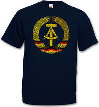 Ddr Symbol - Flag Socialism Communism Hammer Circle East Germany Logo 2019 New Hip-Hop Cotton Leisure Street Wear Tees Shirt 2024 - buy cheap