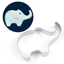 1PC Cartoon Snail Elephant Shaped Fondant Cookie Biscuit Cutter Stainless Steel Mold Baking Cake Decorating Tools LB 391 2024 - buy cheap