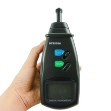 Tacômetro digital de contato de precisão, 0.5-19,999rpm, lcd, automático alcance, velocímetro, superfície, testador de velocidade 0.05-1999,9 m/min, dt2235a 2024 - compre barato