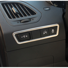 Наклейки для автомобильного интерьера, блестящие переключатели для фар Hyundai Tucson ix35 2010-2014 2024 - купить недорого