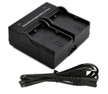 1*  LP-E6 LPE6 LP E6 Dual Channel Battery Charger for Canon EOS 5D Mark II III 70D 7D 60D EU/US plug FREE SHIPPPING 2024 - buy cheap