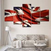 Canvas Wall Art Pictures Frame Children's room Decor 5 Pieces America National Flag Living Room HD Printed Posters Paintings 2024 - buy cheap