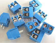 50pcs 2 Pin Screw Terminal Block Connector 5mm 2024 - buy cheap