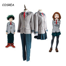 Boku-kit de fantasia de cosplay no hero academia, uniforme escolar de my hero academia, otodas, uraraka, midoriya e izuku, yaoyorozu, momo 2024 - compre barato