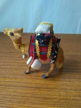 plastic&furs taking cargos camel model about 14x13cm handicraft prop,home decoration furnishings,toy gift d1339 2024 - buy cheap
