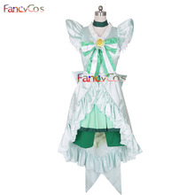 Halloween Smile PreCure! Glitter Force Midorikawa Nao Glitter Spring Cure March Dress Princess Cosplay Costume 2024 - buy cheap