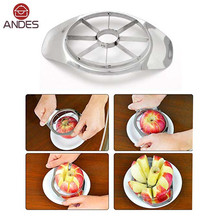 Utensilios de cocina, rebanador de Cortador De Manzana De Acero Inoxidable, herramientas de frutas y vegetales, accesorios de cocina, cortador de corte fácil de Apple 2024 - compra barato