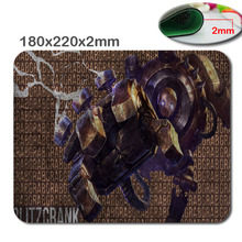 Mouse pad gamer de borracha, 290*250*2mm e 180*2mm, hd, impressão rápida, modelo para escritório 2024 - compre barato