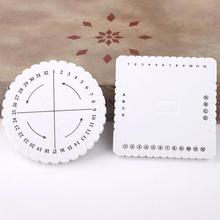 1Pcs Round Square Kumihimo Beading Cord Disc/Disk Braiding Braided Plate DIY 2024 - buy cheap