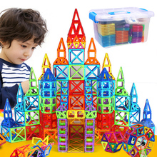 Креативные мини-магнитные строительные блоки, плитки, магнитные дизайнерские строительные блоки для малышей, лучшие 3D развивающие игрушки 2024 - купить недорого