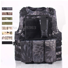 Military Tactical Vest Men Army Swat Vest MOLLE Camouflage Waistcoat Combat Camo Vest Wargame Paintball Wear 2024 - buy cheap