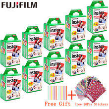 10 - 200 листов, пленка Fuji Instax Mini, белая пленка, мгновенная фотобумага для fuji Instax Mini 8 9 7s 9 70 25 50s 90, камера 2 2024 - купить недорого