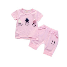 summer children's clothing Boys and girls T-shirt and Shorts Pants 2 pieces baby Clothing sets  Children's Clothes Sets 2024 - buy cheap