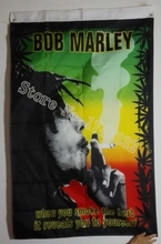 Bob Marley Jaica Rasta Flag hot sell goods 3X5FT 150X90CM Banner brass metal holes 2024 - buy cheap