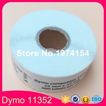2 Rolls Dymo Compatible 11352 Label 25mm*54mm 500Pcs Compatible for LabelWriter 400 450 450Turbo Printer  SLP 440 450 2024 - buy cheap
