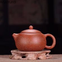 Authentic purple sand pot handmade ore purple sand Xi Shi pot original mine Tea set teapot purple sand home gift tea set 2024 - buy cheap