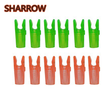 50/100Pcs Arrow Nocks Plastic Tails For ID3.2mm Aluminum Pins Archery Bow Shaft DIY Tools Outdoor Hunting Shooting Accessories 2024 - buy cheap