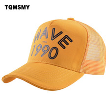 TQMSMY-Gorras de béisbol con estampado de letras para hombre y mujer, gorras de béisbol con malla de algodón, estilo Hip Hop, Snapback, TMA07 2024 - compra barato