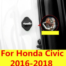 Door lock cover stopper cover door stopper protection cover rustproof and waterproof For Honda Civic 2016-2018 10th Gen Sedan 2024 - buy cheap