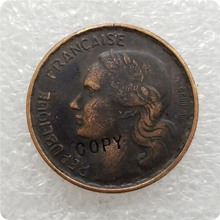 Copia de moneda conmemorativa de gallo de Francia, réplica de monedas de medalla coleccionables, 50, 1950,1950 2024 - compra barato