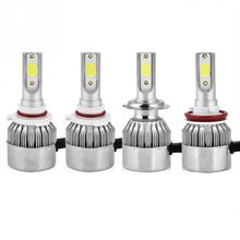 Novo par de lâmpadas de led para farol de carro 36w 6000lm, branco 6000k 9005/h10/hb3, 9006/hb4, h7, h8/h9/h11 9-36v 2024 - compre barato