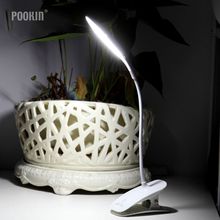 USB Rechargeable LED Foldable  Desk Lamp Clip Eye-protected Long Life Book Table Lamp Led Light 3-Level Brightness 2024 - buy cheap