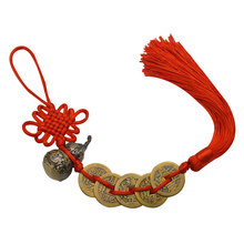 Feng Shui-amuleto de calabaza de aleación de cobre para decoración del hogar, accesorios Retro de Tai Chi Wu Lou Hu Lu 2024 - compra barato