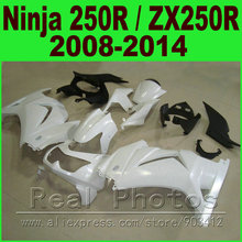 All white for Kawasaki Ninja 250R Fairings kit 2008 - 2014 year ZX250R EX250R 08 09 - 14 fairing  kits K0U1 2024 - buy cheap