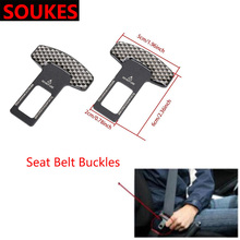 1Pcs Car Styling Seat Safety Belt Sticker Clamp For Peugeot 206 307 308 407 207 508 2008 301 3008 107 5008 406 SW Smart Fortwo 2024 - buy cheap