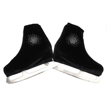 Nasinaya Figure Skating Shoes Cover Velvet for Kids Adult Protective Roller Skate Ice Skating Accessories shiny Rhinestones 3 2024 - buy cheap