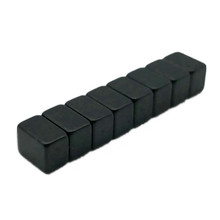 Block Magnet 6.45x5x4 mm Black Epoxy Resin Coating NdFeB Neodymium Permanent Magnets Rare Earth Magnets 24pcs 2024 - купить недорого