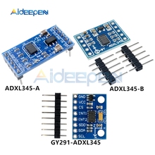 Dc 3 v-5 v GY-291 adxl345 digital sensor de três eixos aceleração da inclinação da gravidade placa apoio iic spi para arduino substituir adxl335 2024 - compre barato