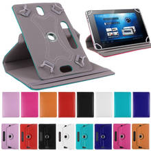 For Archos 101D Neon 10.1"Inch 360 Degree Rotating Universal Tablet PU Leather cover case Free shipping 2024 - buy cheap