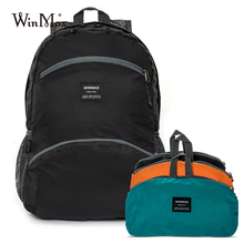 Winmax mochila dobrável de nylon, leve, masculina, feminina, para viagem, caminhadas, à prova d'água, ultraleve, portátil 2024 - compre barato