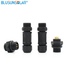 2pin,3pins,4pins,5pins,6pins high quality butt type, thread lock, male female waterproof  butt type waterproof cable connector 2024 - buy cheap